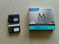 MiniDV　30分以内をM-DISC（DVD)へ