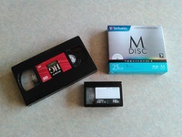VHS　120分以内をM-DISC（BD）へ